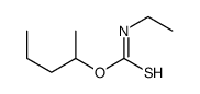 O-pentan-2-yl N-ethylcarbamothioate Structure