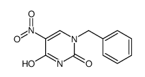 1-benzyl-5-nitropyrimidine-2,4-dione Structure