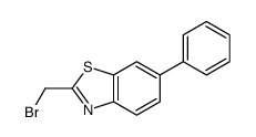 2-(bromomethyl)-6-phenyl-1,3-benzothiazole Structure