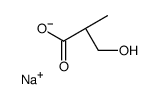 (R)-β-羟基异丁酸钠结构式