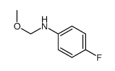 Benzenamine, 4-fluoro-N-(methoxymethyl)- (9CI)结构式