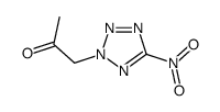 1-(5-nitrotetrazol-2-yl)propan-2-one结构式