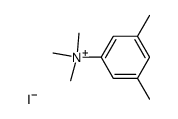 3,5,N,N,N-pentamethyl-anilinium, iodide Structure