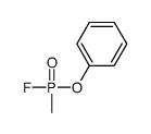 [fluoro(methyl)phosphoryl]oxybenzene结构式