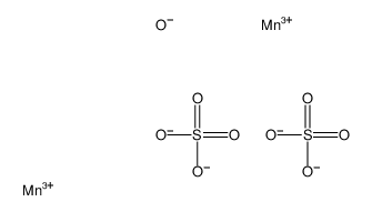 dimanganese tris(sulphate) structure