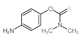 1-(4-aminophenoxy)-N,N-dimethyl-methanethioamide结构式