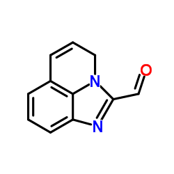 4H-Imidazo[4,5,1-ij]quinoline-2-carboxaldehyde(9CI)结构式