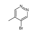 4-bromo-5-methylpyridazine Structure