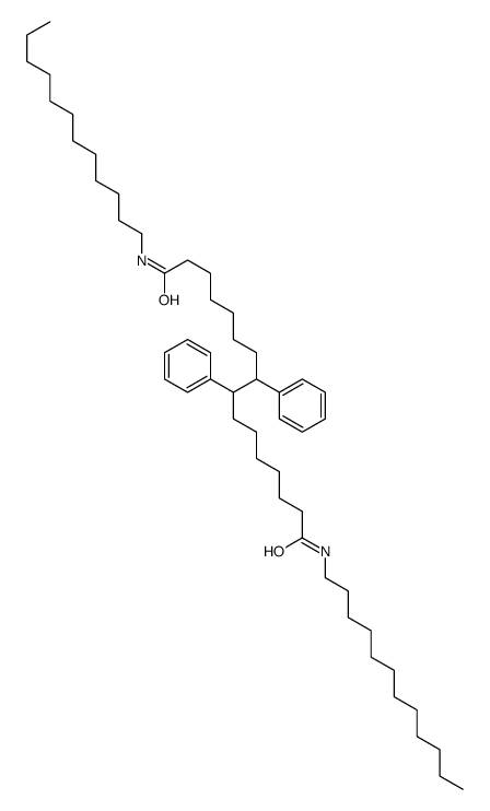 N,N'-didodecyl-8,9-diphenylhexadecanediamide Structure