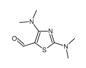 2,4-Bis-dimethylamino-thiazole-5-carbaldehyde Structure