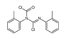N-(1-Chloro-N-o-tolylformimidoyl)-o-methylcarbaniloyl chloride Structure