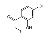 Ethanone, 1-(2,4-dihydroxyphenyl)-2-fluoro- (9CI)结构式