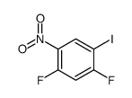1,5-difluoro-2-iodo-4-nitrobenzene Structure