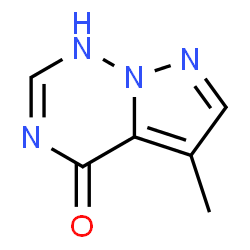 Pyrazolo[5,1-f][1,2,4]triazin-4(1H)-one,5-methyl- Structure