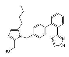 5-butyl-2-hydroxymethyl-1-[[2'-(2H-tetrazol-5-yl)biphenyl-4-yl]methyl]-1H-imidazole结构式