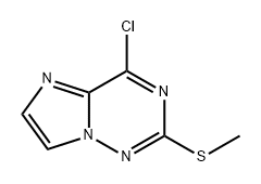 Imidazo[2,1-f][1,2,4]triazine, 4-chloro-2-(methylthio)-结构式