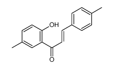 1-(2-hydroxy-5-methylphenyl)-3-(4-methylphenyl)prop-2-en-1-one结构式