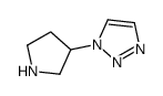 1-pyrrolidin-3-yltriazole Structure