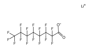 lithium salt of perfluorooctanoic acid结构式