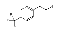 1-(2-iodoethyl)-4-(trifluoromethyl)benzene Structure