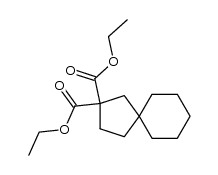 diethyl spiro[4.5]decane-2,2-dicarboxylate Structure