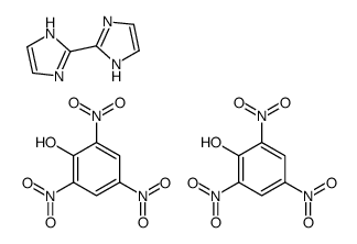 2-(1H-imidazol-2-yl)-1H-imidazole,2,4,6-trinitrophenol Structure