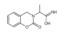 2-(2-oxo-4H-1,3-benzoxazin-3-yl)propanamide结构式
