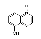 5-hydroxylquinoline N-oxide Structure