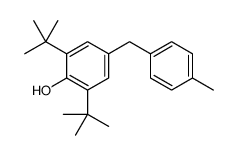 2,6-ditert-butyl-4-[(4-methylphenyl)methyl]phenol结构式