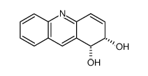 1,2-Acridinediol, 1,2-dihydro-, (1R,2S)- (9CI) Structure