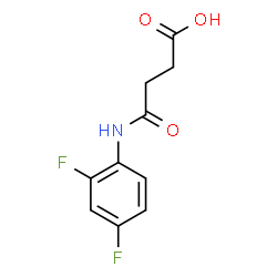 4-(2,4-DIFLUOROANILINO)-4-OXOBUTANOIC ACID picture