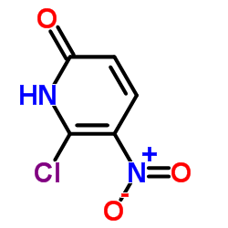 6-CHLORO-5-NITROPYRIDIN-2(1H)-ONE structure