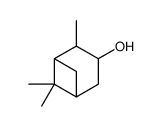 [1R-(1alpha,2alpha,3alpha,5alpha)]-2,6,6-trimethylbicyclo[3.1.1]heptan-3-ol结构式