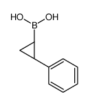 [(1S,2S)-2-phenylcyclopropyl]boronic acid结构式