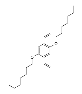 1,4-bis(ethenyl)-2,5-diheptoxybenzene Structure