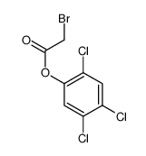 (2,4,5-trichlorophenyl) 2-bromoacetate Structure