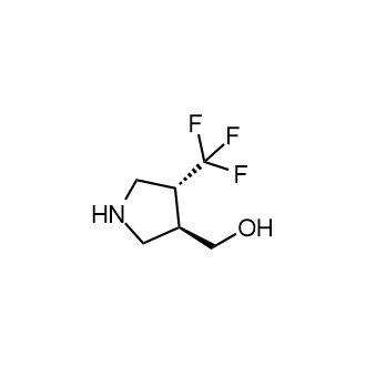 rel-[(3R,4R)-4-(三氟甲基)吡咯烷-3-基]甲醇图片