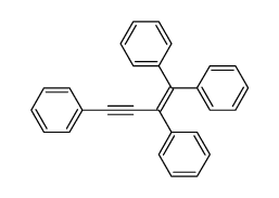 1,1',1″'''-(1-buten-3-yne-2,4-diyl-1-ylidene)tetrakisbenzene Structure
