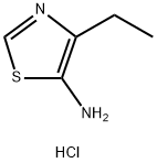 5-Thiazolamine, 4-ethyl-, hydrochloride (1:1)结构式