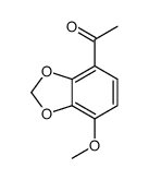 1-(7-methoxy-1,3-benzodioxol-4-yl)ethanone Structure