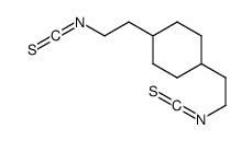 trans-1,4-bis(2-isothiocyanatoethyl)cyclohexane结构式