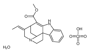 Akuammicine perchlorate monohydrate [MI] Structure