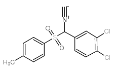 1-(3,4-二氯苯基)-1-甲苯磺酰甲基异丁酯结构式