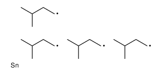 Tetrakis(3-methylbutyl)stannane Structure