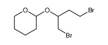 1,4-dibromo-2-(2'-tetrahydropyranyl)oxybutane结构式