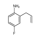 Benzenamine, 4-fluoro-2-(2-propenyl)- (9CI) Structure