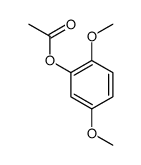 ACETIC ACID 2,5-DIMETHOXY-PHENYL ESTER结构式