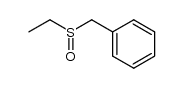 (+/-)-benzyl ethyl sulfoxide Structure