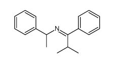 N-(1-phenylethyl)-1-phenyl-2-methylpropanimine结构式