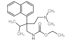 Carbamic acid, [4-(dimethylamino)-2-isopropyl-2-(1-naphthyl)butyl]-,ethyl ester (8CI) picture